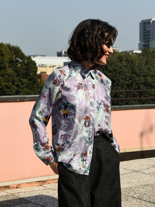 Camicia stampa Kundalini