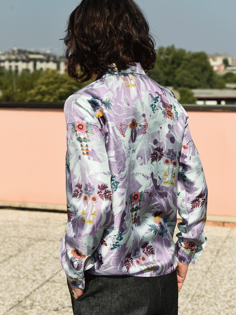 Camicia stampa Kundalini