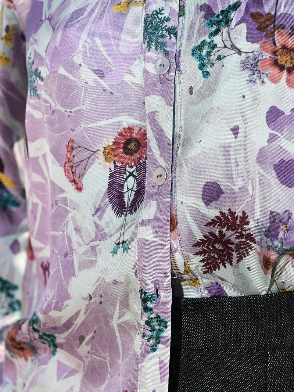 Camicia stampa Kundalini
