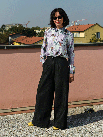 Camicia stampa Kundalini