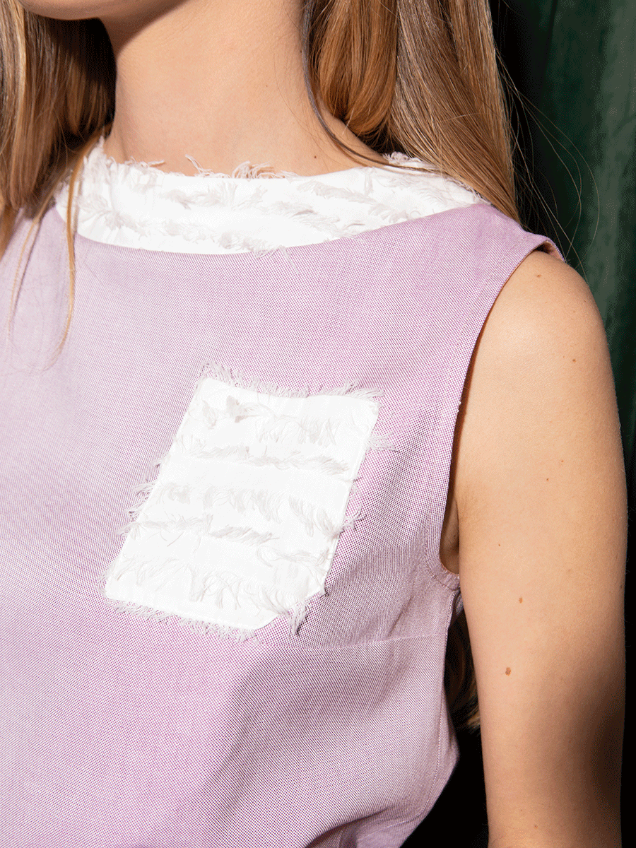 Tank top lilla