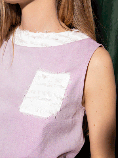 Tank top lilla