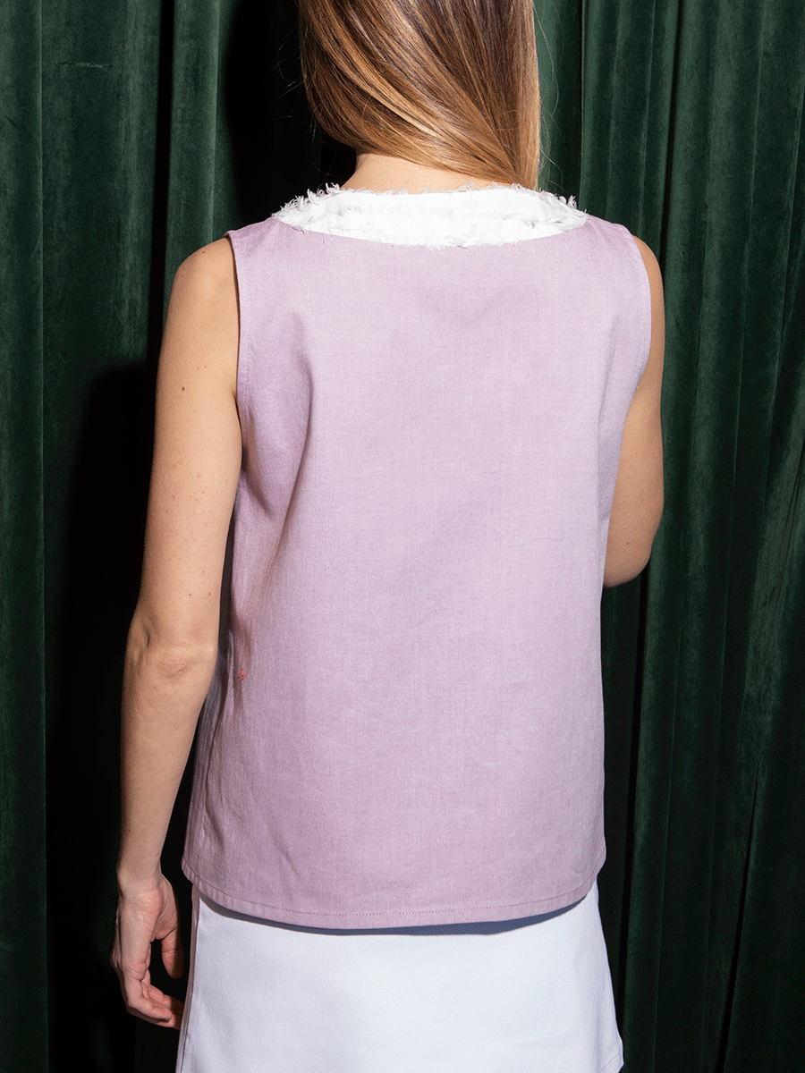 Tank top lilla
